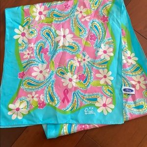 Ford for Lilly Pulitzer Breast Cancer scarf